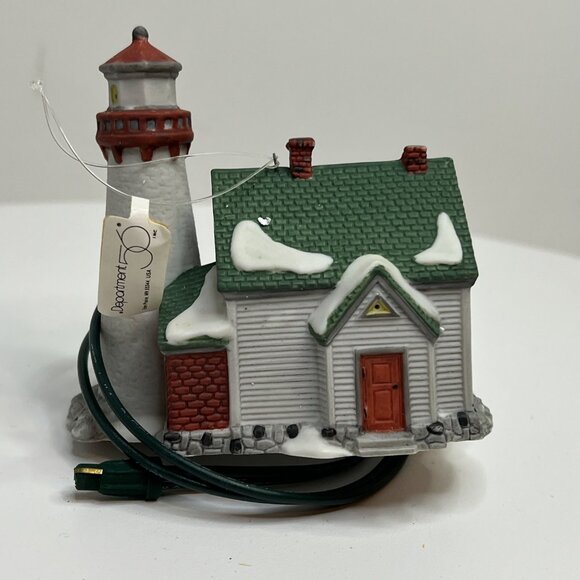 Dept 56 Craggy Cove Lighthouse Christmas Tree Ornament from 1998 - Picture 6 of 9
